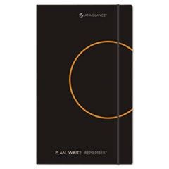 AT-A-GLANCE Perfect Bound Planning Notebook, 6" x 9", Black AAG80612405