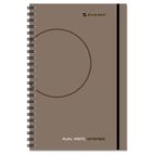 AT-A-GLANCE Planning Notebook With Reference Calendar, Gray, 6" x 9" AAG80621030