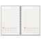 AT-A-GLANCE Planning Notebook With Reference Calendar, Gray, 6" x 9" AAG80621030