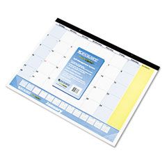 AT-A-GLANCE QuickNotes Recycled Desk Pad, 22" x 17", 2012-2013 AAGSK70000