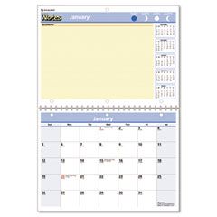 AT-A-GLANCE QuickNotes Recycled Desk/Wall Calendar, 11"x 8", 2012 AAGPM5028