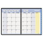 AT-A-GLANCE QuickNotes Recycled Monthly Planner, 6-7/8 x 8-3/4, Black, 2012 AAG760805
