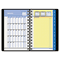 AT-A-GLANCE QuickNotes Recycled Weekly/Monthly Appointment Book, Black, 3 3/4" x 6", 2012 AAG760305