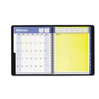 AT-A-GLANCE QuickNotes Recycled Weekly/Monthly Planner, Black, 8" x 9 7/8", 2011-2012 AAG761105