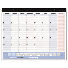 AT-A-GLANCE QuickNotes Special Edition Recycled Desk Pad, 22" x 17", 2012-2013 AAGSKPN7000