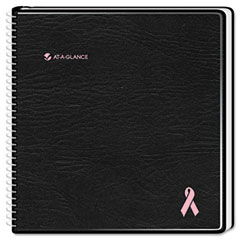 AT-A-GLANCE QuickNotes Special Edition Recycled Monthly Planner, Black, 6 7/8 x 8 3/4, 2012 AAG76PN0805