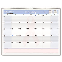 AT-A-GLANCE QuickNotes Special Edition Recycled Wall Calendar, 15" x 12", 2012 AAGPMPN7728