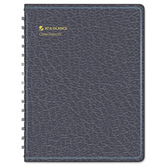 AT-A-GLANCE Recycled Class Record Book, 10-7/8 x 8-1/4, Black AAG8015005
