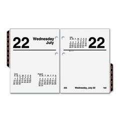 AT-A-GLANCE® Recycled Compact Desk Calendar Refill, 3" x