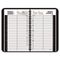 AT-A-GLANCE Recycled Daily Appointment Book, Black, 4 7/8" x 8", 2012 AAG7080005