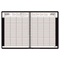 AT-A-GLANCE Recycled Eight-Person Group Daily Appointment Book, Black, 8 1/2" x 11", 2013 AAG7021273