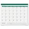 AT-A-GLANCE Recycled Fashion Desk Pad, Green, 22" x 17", 2012 AAGSK2503