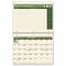 AT-A-GLANCE Recycled Monthly Desk/Wall Calendar, 11 x 8-1/2, Cream/Green, 2011-2012 AAGSK16G16