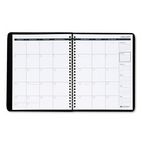 AT-A-GLANCE Recycled Monthly Planner, Black, 6 7/8" x 8 3/4", 2011-2012 AAG7012705