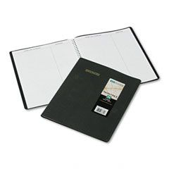 AT-A-GLANCE Recycled Monthly Planner, Black, 9" x 11", 2012-2013 AAG7026005