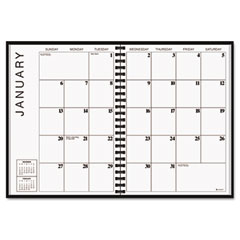 AT-A-GLANCE Recycled Monthly Planner, Jan.-Jan., Black, 7" x 10", 2012-2013 AAG7043205