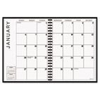AT-A-GLANCE Recycled Monthly Planner, Jan.-Jan., Black, 7" x 10", 2012-2013 AAG7043205