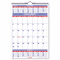 AT-A-GLANCE Recycled Three-Month Calendar, 15 1/2" x 22 3/4", 2012 AAGPM628