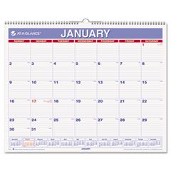 AT-A-GLANCE Recycled Wall Calendar, 15" x 12", 2012 AAGPM828