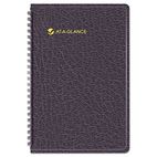 AT-A-GLANCE Recycled Weekly Appointment Book, Black, 4 7/8" x 8", 2012 AAG7010005