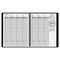 AT-A-GLANCE Recycled Weekly Appointment Book, Black, 6 7/8" x 8 3/4", 2012-2013 AAG7086505