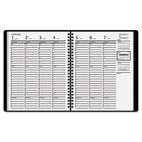 AT-A-GLANCE Recycled Weekly Appointment Book, Black, 6 7/8" x 8 3/4", 2012-2013 AAG7086505