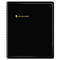 AT-A-GLANCE Recycled Weekly Appointment Book, Black, 8 1/4" x 10/7/8", 2011-2012 AAG7095705