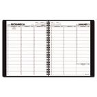 AT-A-GLANCE Recycled Weekly Appointment Book, Black, 8 1/4" x 10 7/8", 2012 AAG7095005