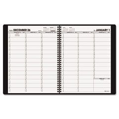 AT-A-GLANCE Recycled Weekly Appointment Book, Navy, 8 1/4" x 10 7/8", 2012 AAG7095020