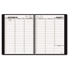 AT-A-GLANCE Recycled Weekly Appointment Book, Winestone, 8 1/4" x 10 7/8", 2012 AAG7095050