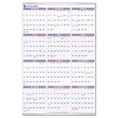 AT-A-GLANCE Recycled Yearly Wall Calendar, 24" x 36", 2013 AAGPM1228