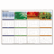 AT-A-GLANCE Seasons In Bloom Erasable Planner, Jan.-Dec., Wall, 36" x 24", 2012 AAGPA133