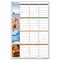 AT-A-GLANCE Seasons In Bloom Erasable Planner, Jan.-Dec., Wall, 36" x 24", 2012 AAGPA133
