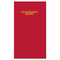 AT-A-GLANCE Standard Diary Recycled Daily Diary, 8 3/16 x 13 7/16, Red AAGSD38173