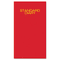 AT-A-GLANCE Standard Diary Recycled Daily Diary, Red, 7 11/16" x 12 1/8" AAGSD37613