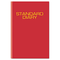 AT-A-GLANCE Standard Diary Recycled Daily Diary, Red, 7" x 9" AAGSD37413