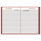 AT-A-GLANCE Standard Diary Recycled Daily Reminder, Red, 5 3/4" x 8 1/4" AAGSD38913