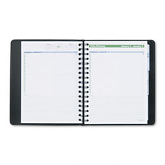 AT-A-GLANCE The Action Planner Recycled Daily Appointment Book, Black, 6 7/8" x 8 3/4", 2012 AAG70EP0305