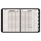 AT-A-GLANCE Triple View Weekly/Monthly Appointment Book, Black, 8 1/4" x 10 7/8", 2012 AAG70950V05