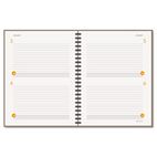 AT-A-GLANCE Two-Days-Per-Page Planning Notebook, Gray, 8 1/2" x 11", 2012 AAG80620430