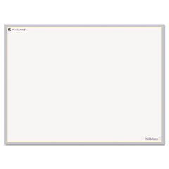 AT-A-GLANCE WallMates Self-Adhesive Dry-Erase Open Planning Surface, White/Gray, 24" x 18" AAGAW501028