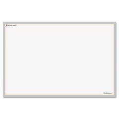 AT-A-GLANCE WallMates Self-Adhesive Dry-Erase Open Planning Surface, White/Gray, 36" x 24" AAGAW601028