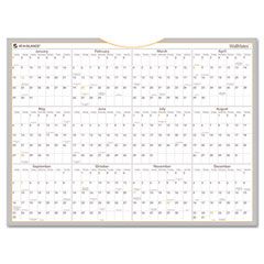 AT-A-GLANCE WallMates Self-Adhesive Dry-Erase Yearly Planning Surface, White, 24 x 18, 2012 AAGAW506028