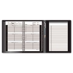 AT-A-GLANCE Weekly Appointment Book Plus, 4-7/8 x 8, Black, 2012 AAG70100P05