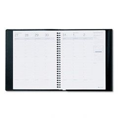 AT-A-GLANCE Weekly Appointment Book Plus, 6-7/8 x 8-3/4, Black, 2012-2013 AAG70865P05