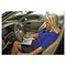AutoExec Automobile Steering Wheel Attachable Work Surface, Gray AUE13000
