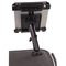 AutoExec Car Desk with Retractable Writing Surface, Tablet Mount, Supply Organizer, Gray AUE10004