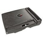 AutoExec Folding Car Desk with Storage Space, Black AUE11000