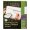 Avery 100% Recycled Index Maker Dividers, White 8-Tab, 11 x 8-1/2, 5 Sets/Pack AVE11581