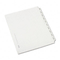 Avery Allstate-Style Legal Index Dividers, 25-Tab, Exhibit A-Z, Letter, White, 26/Pack AVE82105